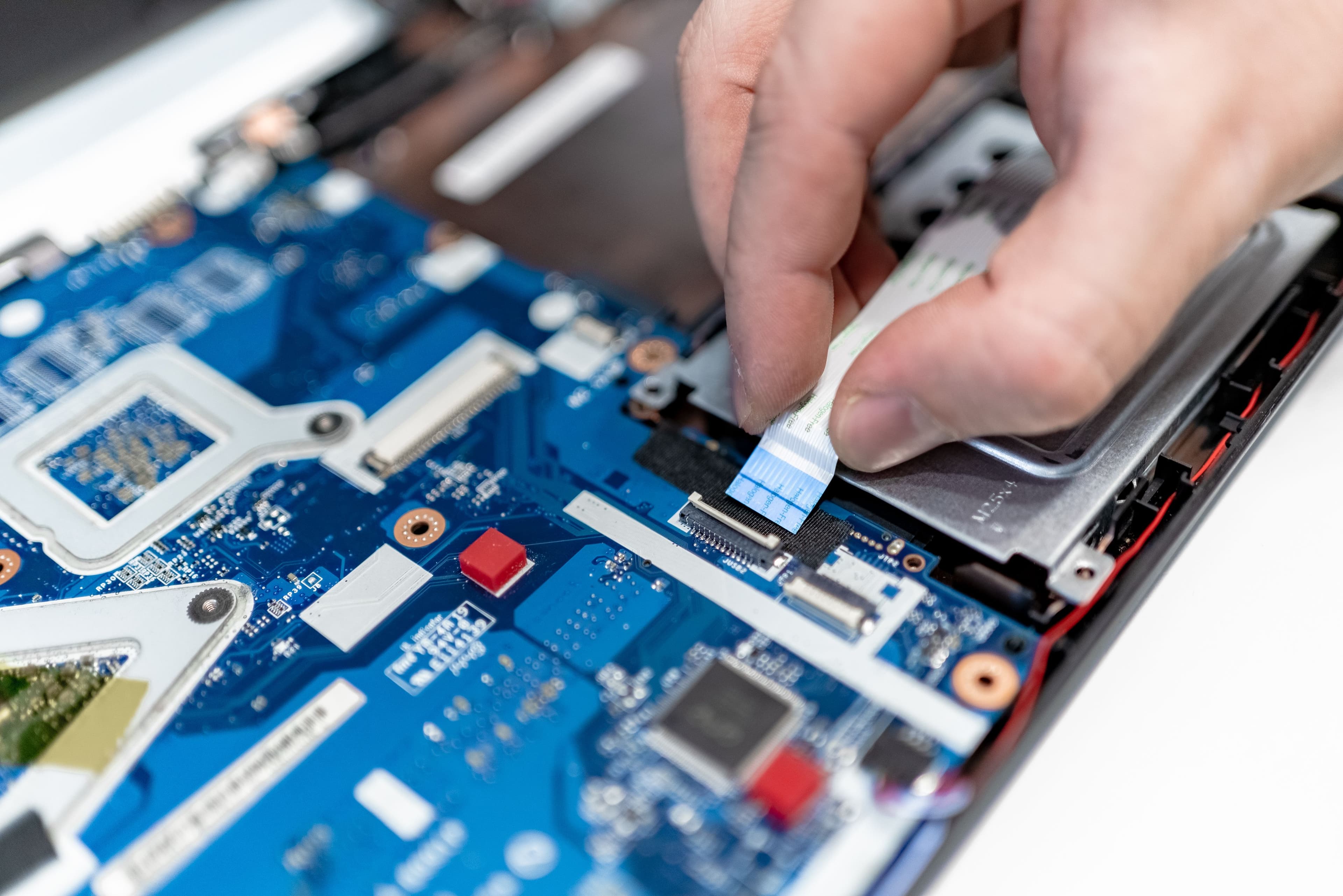 Reparación de placa de notebook a domicilio
